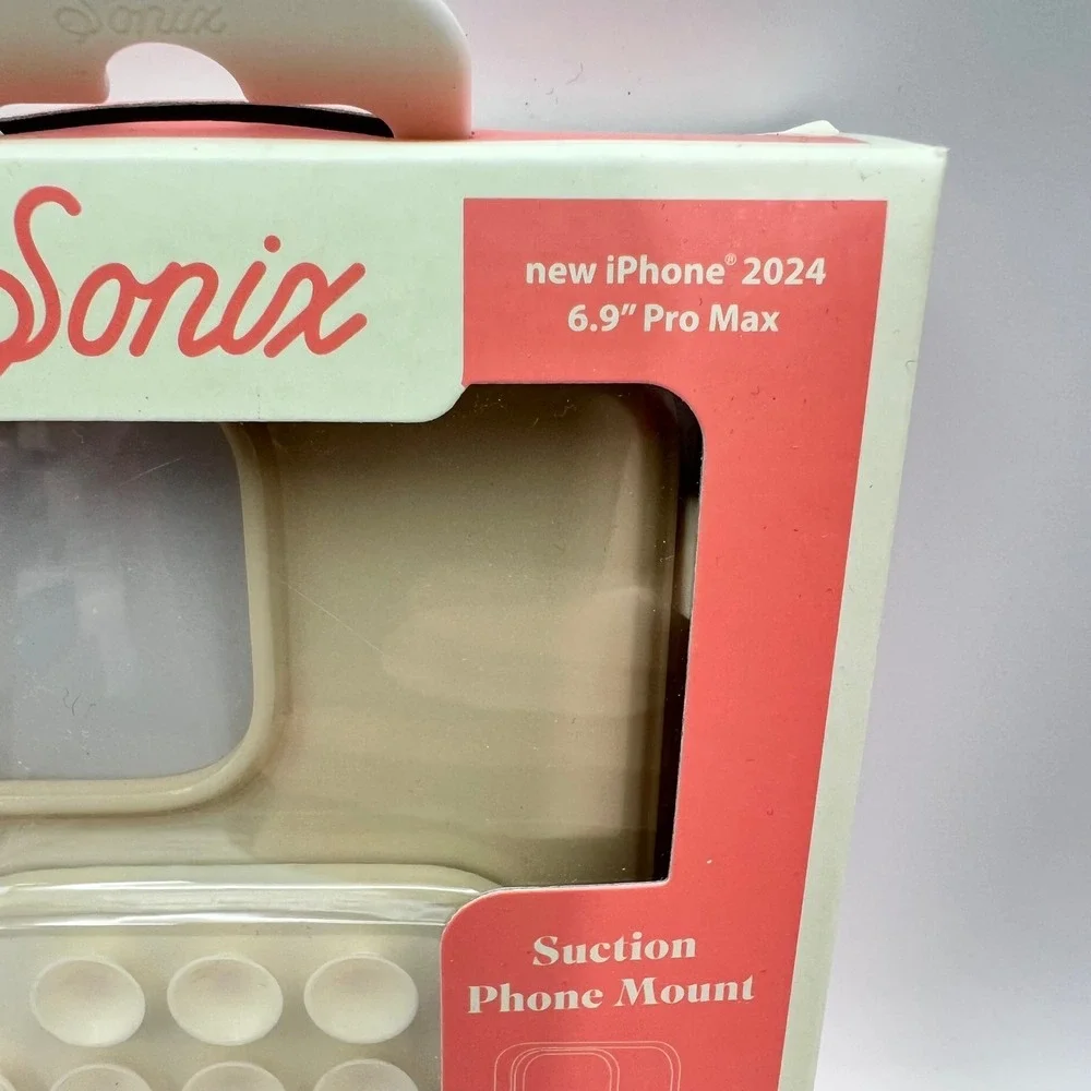 Sonix iPhone 16 Pro Max Case MagSafe Suction Mount Linen Beige 6.9 2024 New